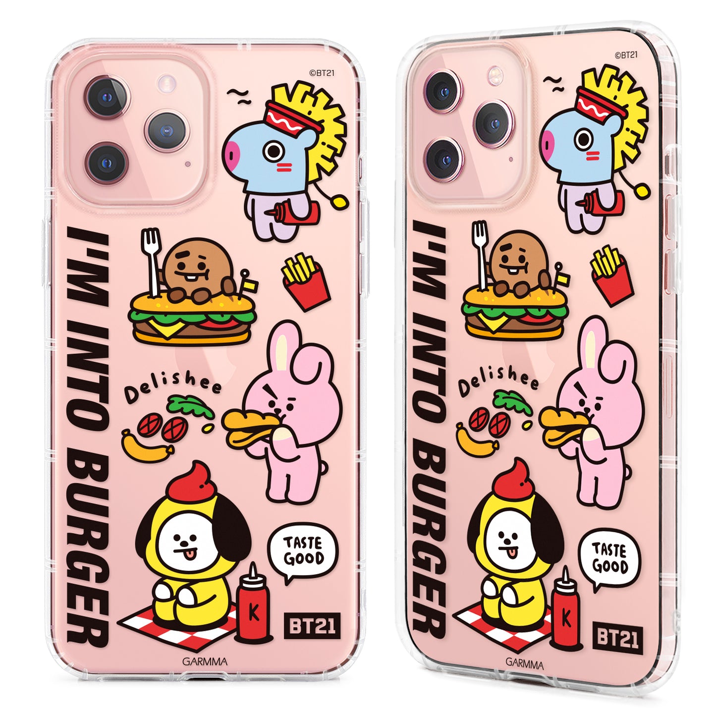 GARMMA BT21 Air Cushion Soft Back Cover Case