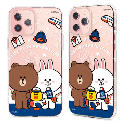 GARMMA Line Friends Travel Air Cushion Soft Back Case Cover