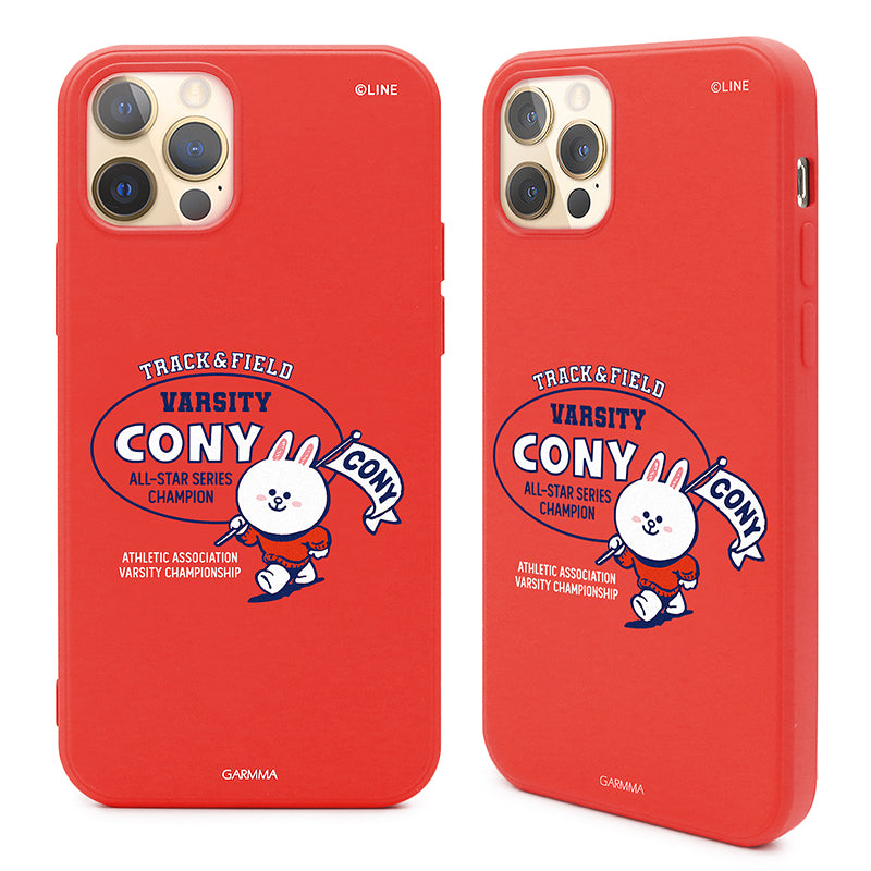 GARMMA Line Friends University Varsity Liquid Silicone Rubber Case Cover