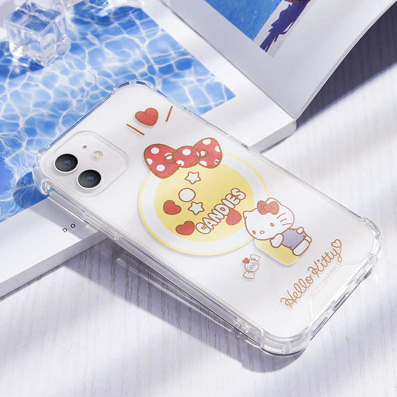 UKA Sanrio Characters Anti-fall Clear PC+TPU Magnetic MagSafe Case Cover