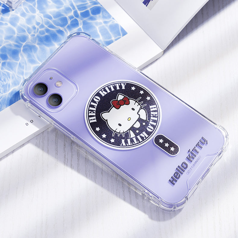 UKA Sanrio Characters Anti-fall Clear PC+TPU Magnetic MagSafe Case Cover