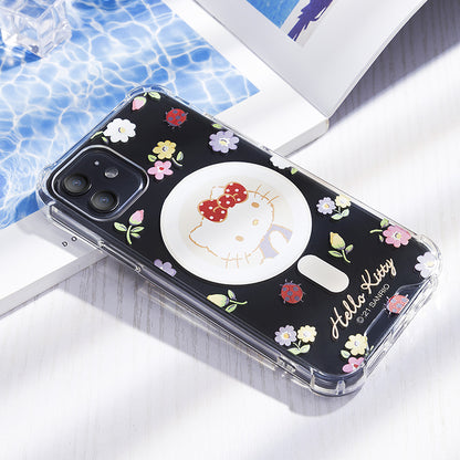 UKA Sanrio Characters Anti-fall Clear PC+TPU Magnetic MagSafe Case Cover