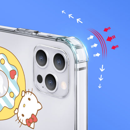 UKA Sanrio Characters Anti-fall Clear PC+TPU Magnetic MagSafe Case Cover