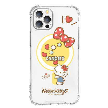 UKA Sanrio Characters Anti-fall Clear PC+TPU Magnetic MagSafe Case Cover