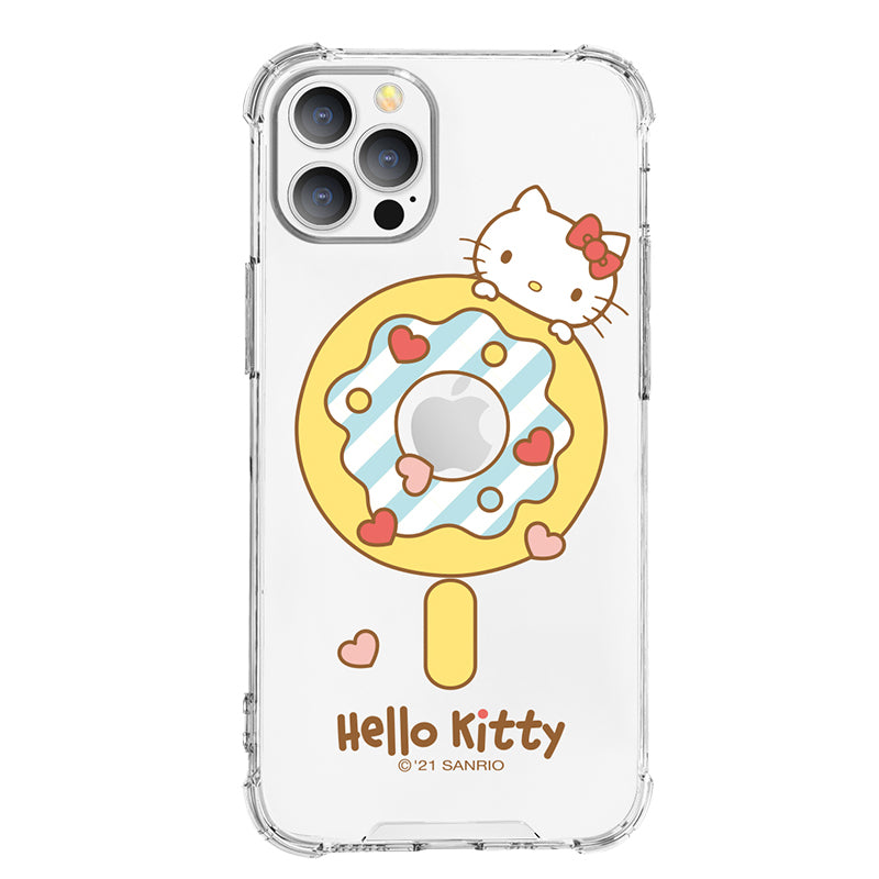 UKA Sanrio Characters Anti-fall Clear PC+TPU Magnetic MagSafe Case Cover