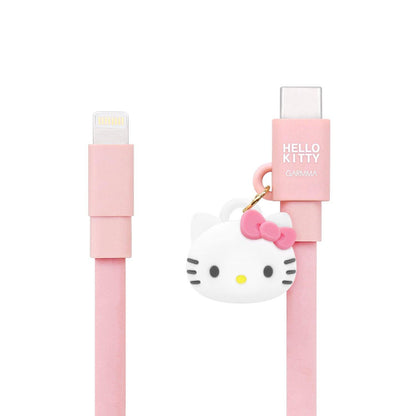 GARMMA Hello Kitty MFI 1.2M Doll Dangler Type-C to Apple Lightning PD Cable - Armor King Case