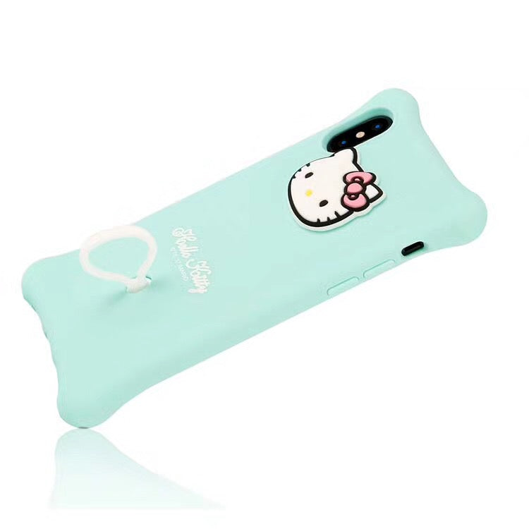 X-Doria Hello Kitty & My Melody Air Cushion Shockproof Silicone Case Cover for Apple iPhone XS/X