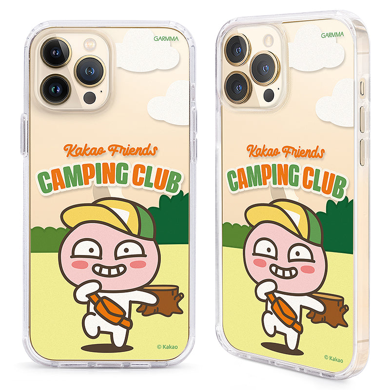 GARMMA Kakao Friends Camping Club Air Cushion TPU+PC Back Case Cover