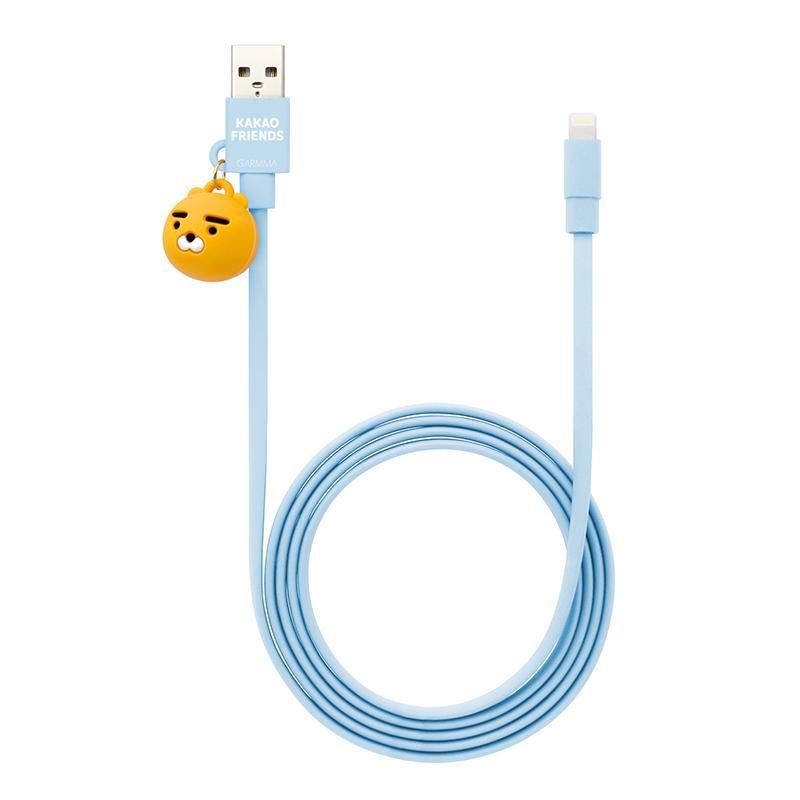 GARMMA Kakao Friends 1.2M Doll Dangler MFI Lightning Cable for Apple iPhone iPad iPod - Armor King Case