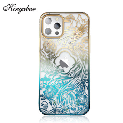 KINGXBAR Swarovski Crystal Clear Hard PC Case Cover for Apple iPhone 13 series