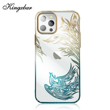 KINGXBAR Swarovski Crystal Clear Hard PC Case Cover for Apple iPhone 13 series