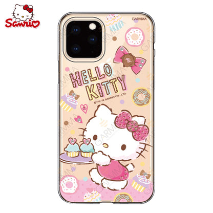 GARMMA Hello Kitty & My Melody & Little Twin Stars Swarovski Crystal Shockproof Soft Back Case Cover