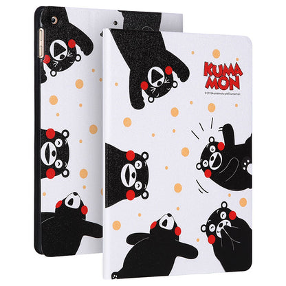 UKA Kumamon Auto Sleep Folio Stand Silk Leather Case Cover