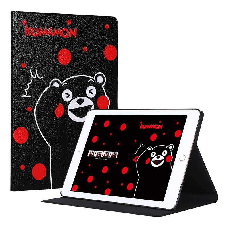 UKA Kumamon Auto Sleep Folio Stand Silk Leather Case Cover