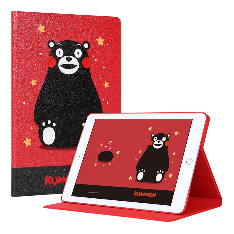 UKA Kumamon Auto Sleep Folio Stand Silk Leather Case Cover