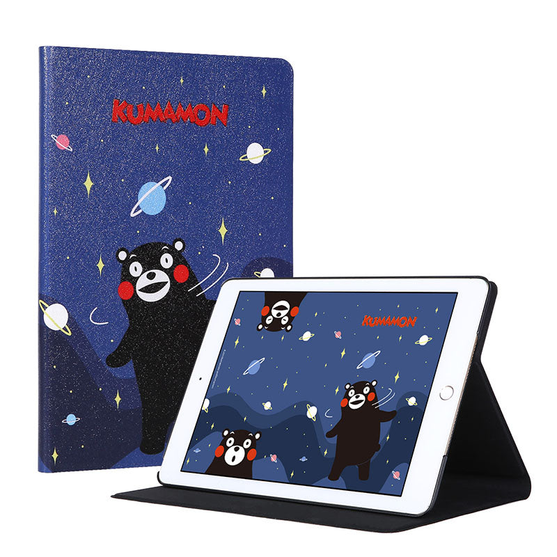 UKA Kumamon Auto Sleep Folio Stand Silk Leather Case Cover