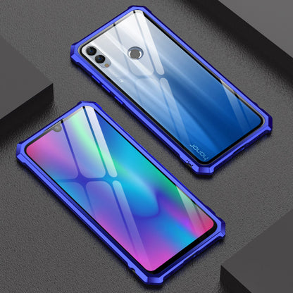 Kylin Armor Aluminum Bumper Tempered Glass Cover Case - Samsung Galaxy S9 Plus