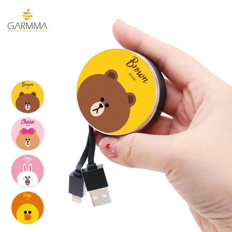 GARMMA Line Friends 90cm Apple Lightning / Type-C Extracted Extension Cable