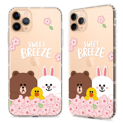 GARMMA Line Friends Picnic Air Cushion Soft Back Case Cover