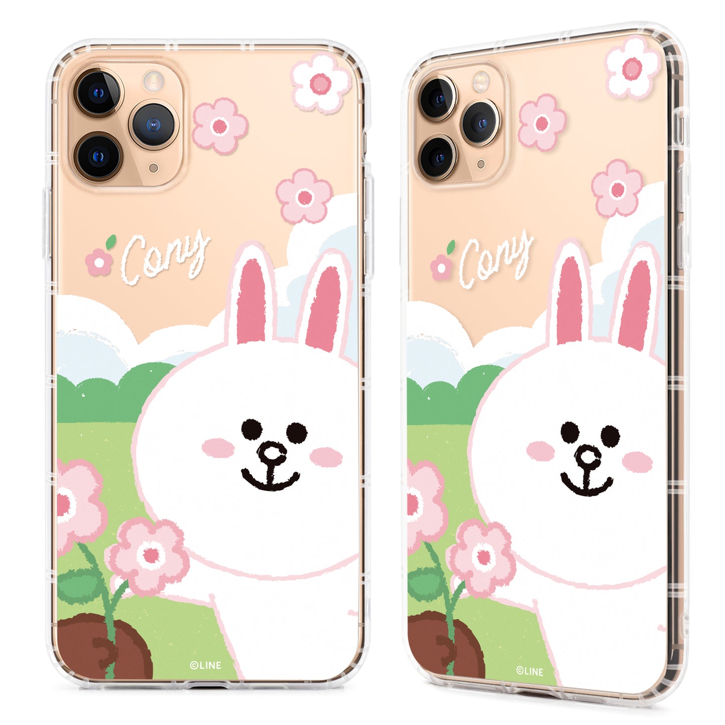 GARMMA Line Friends Picnic Air Cushion Soft Back Case Cover