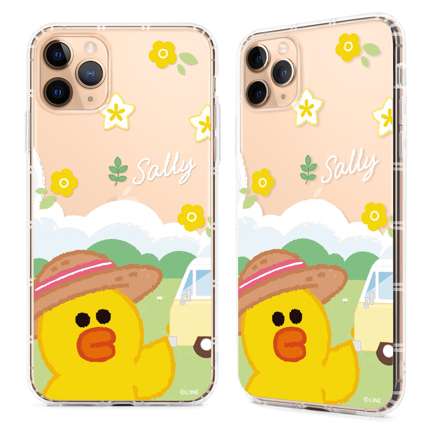 GARMMA Line Friends Picnic Air Cushion Soft Back Case Cover