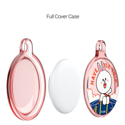 Line Friends Apple AirTag Clear Case