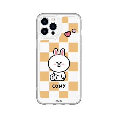 Line Friends Clear Shockproof Air Cushion Back Case Cover