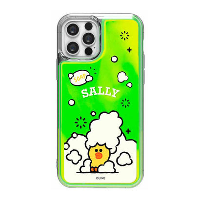 Line Friends Shower Neon Aqua Case Cover