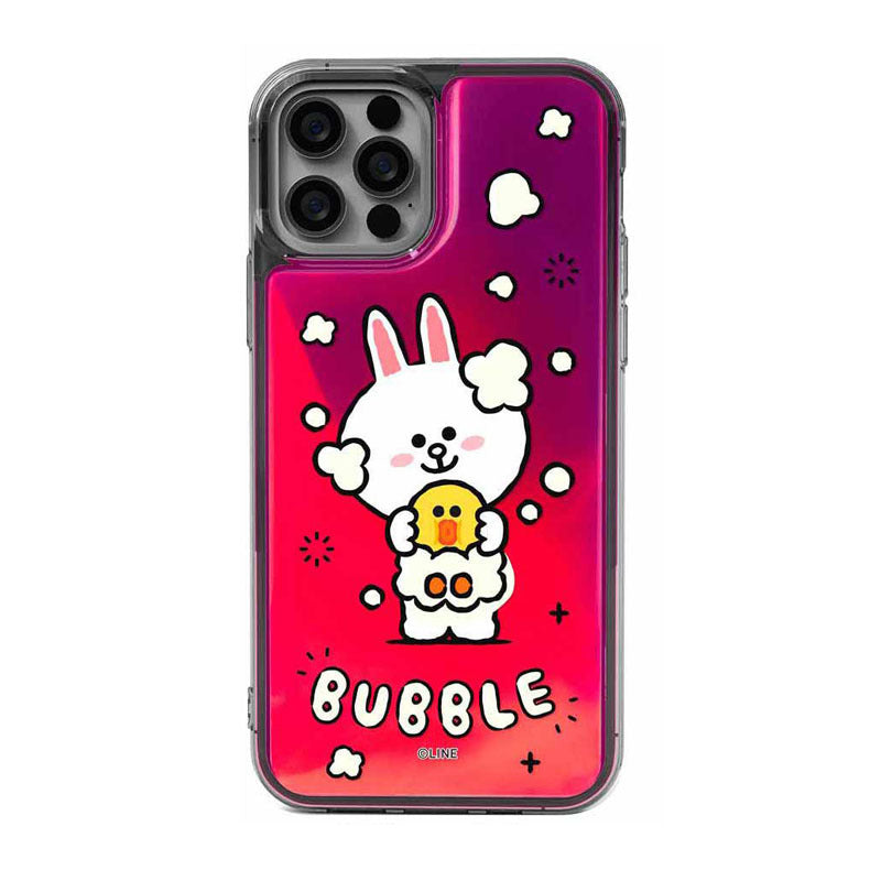 Line Friends Shower Neon Aqua Case Cover