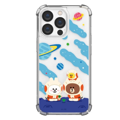 Line Friends Space Clear Air Cushion Reinforced Case Cover