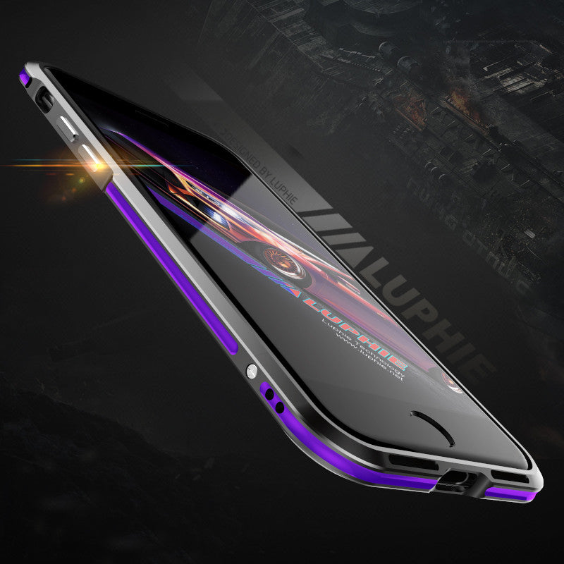 Luphie Bicolor Blade Sword Slim Light Aluminum Bumper Metal Shell Case