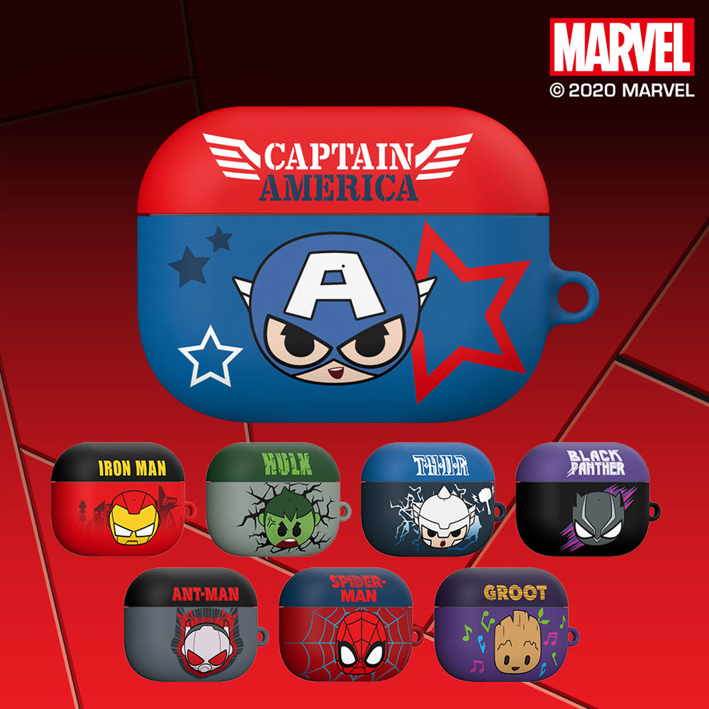 Marvel Avengers Mini Slim Apple AirPods Charging Case Cover