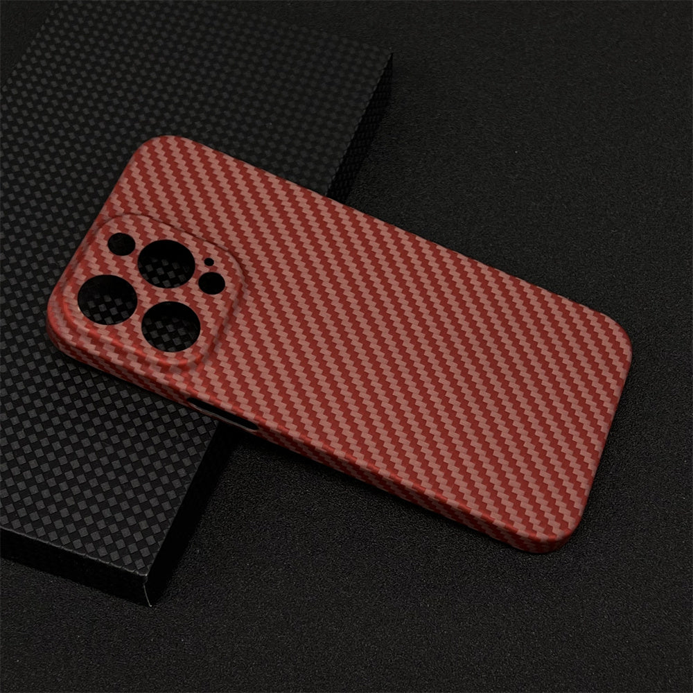 Oatsbasf Luxury Pure Carbon Fiber Case for Apple iPhone 13 series