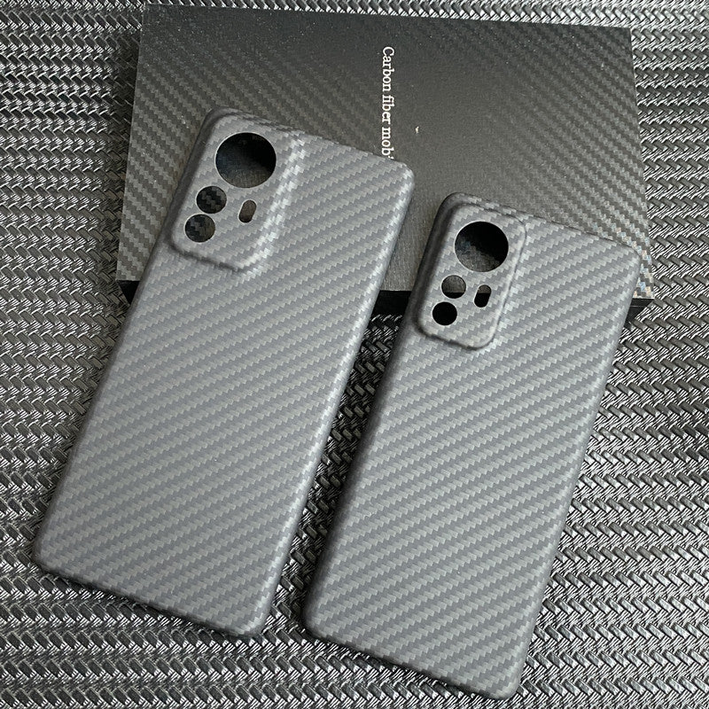 Oatsbasf Luxury Pure Carbon Fiber Case for Xiaomi Smartphones