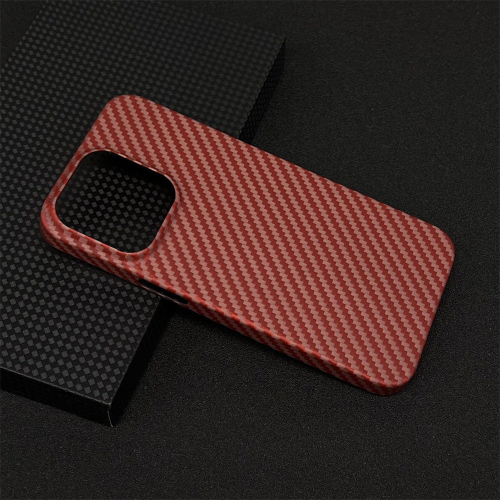 Oatsbasf Luxury Pure Carbon Fiber Case for Apple iPhone 13 series