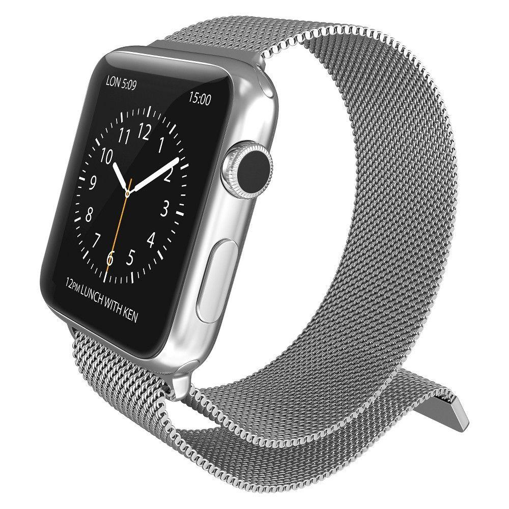 X-Doria Mesh Band Metal Loop Stainless Steel WatchBand for Apple Watch