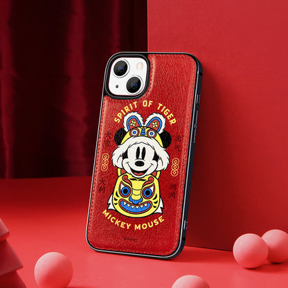 UKA Disney Tiger CNY Premium Leather Back Case Cover