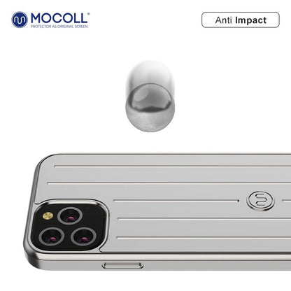 MOCOLL Suitcase Shockproof TPU+Aluminum Case Cover