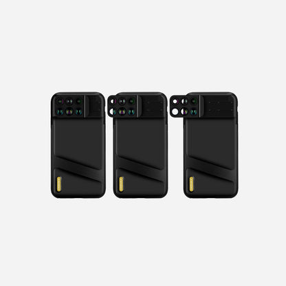 MOMAX 6-in-1 Lens Quick Switch Optical Lens Case for Apple iPhone XS Max/XS/X