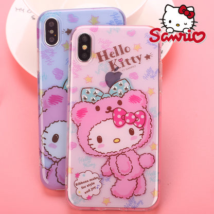 X-Doria Hello Kitty Nifty Bear Swarovski Diamonds Case Cover for Apple iPhone XS/X