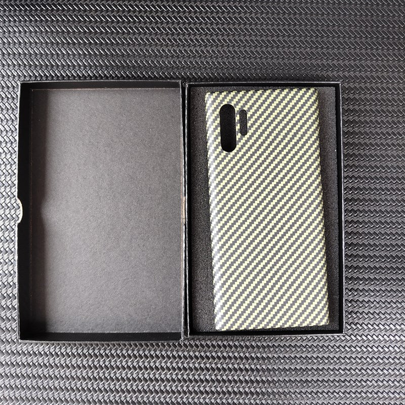 Oatsbasf Luxury Pure Carbon Fiber Case for Samsung Galaxy Note Series Smartphones