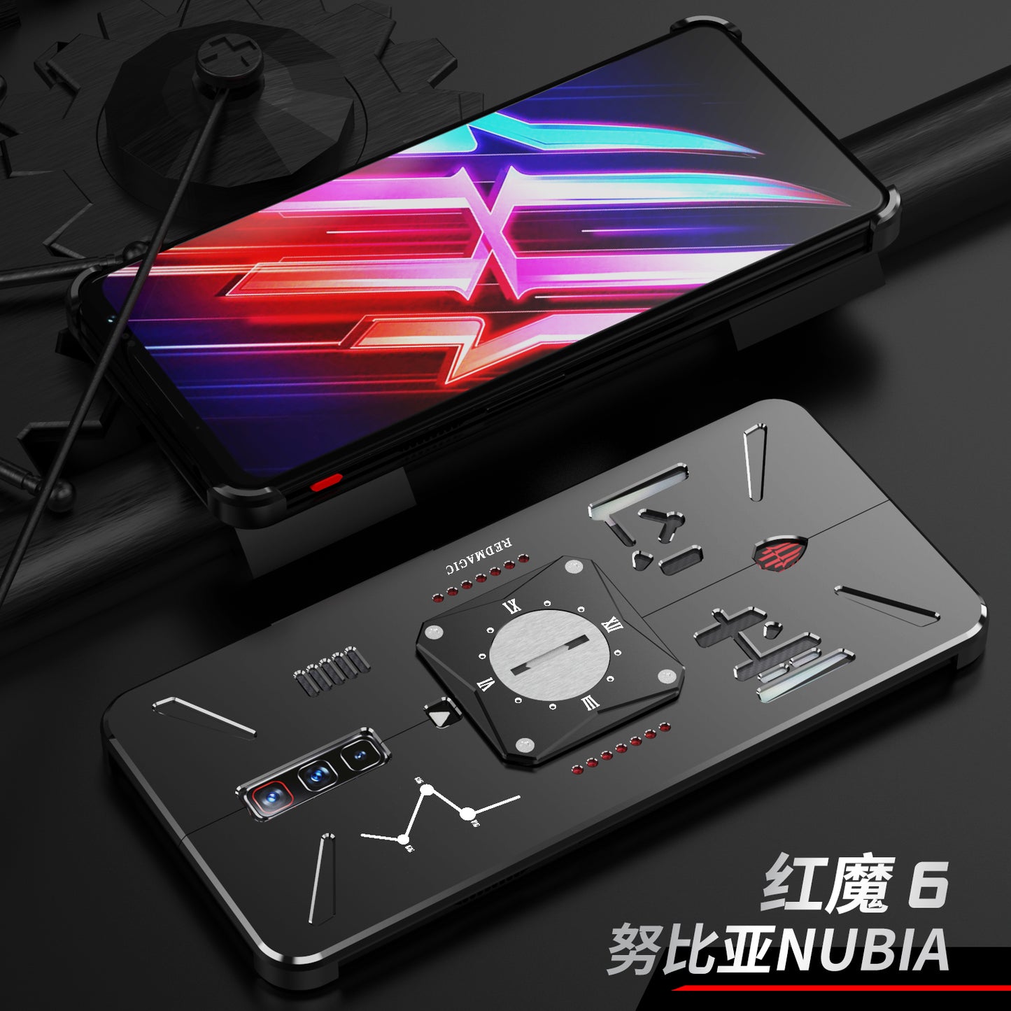 SIMON Time Shockproof Aluminum Metal Case Cover