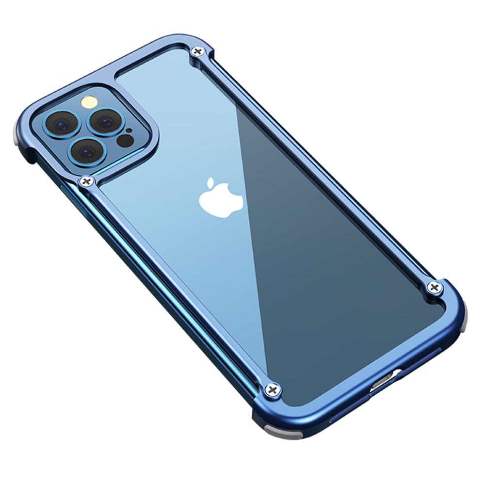 Oatsbasf Air Cushion Shockproof Aluminum Metal Bumper Case Cover