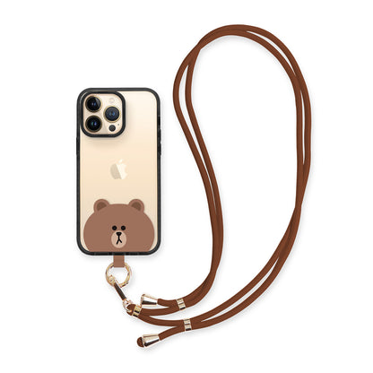 GARMMA Line Friends Phone Buckle Strap Adjustable Lanyard