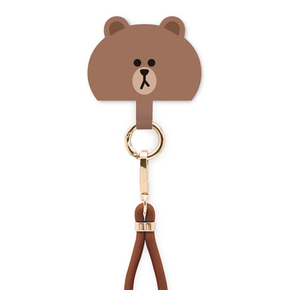 GARMMA Line Friends Phone Buckle Strap Adjustable Lanyard