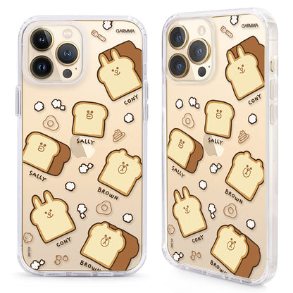 GARMMA Line Friends Happy Meal Air Cushion TPU+PC Back Case Cover