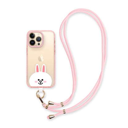 GARMMA Line Friends Phone Buckle Strap Adjustable Lanyard