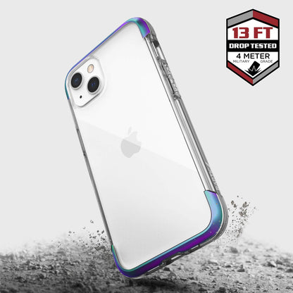 X-Doria Defense Air Military Grade Drop Tested Anodized Aluminum TPU PC Clear Case Cover