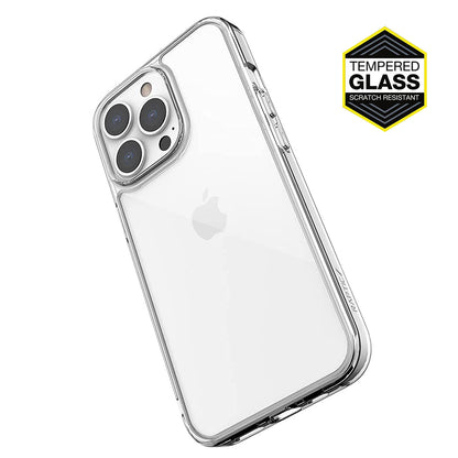 X-Doria Defense Glass Plus Drop Protection Tempered Glass Back Case Cover