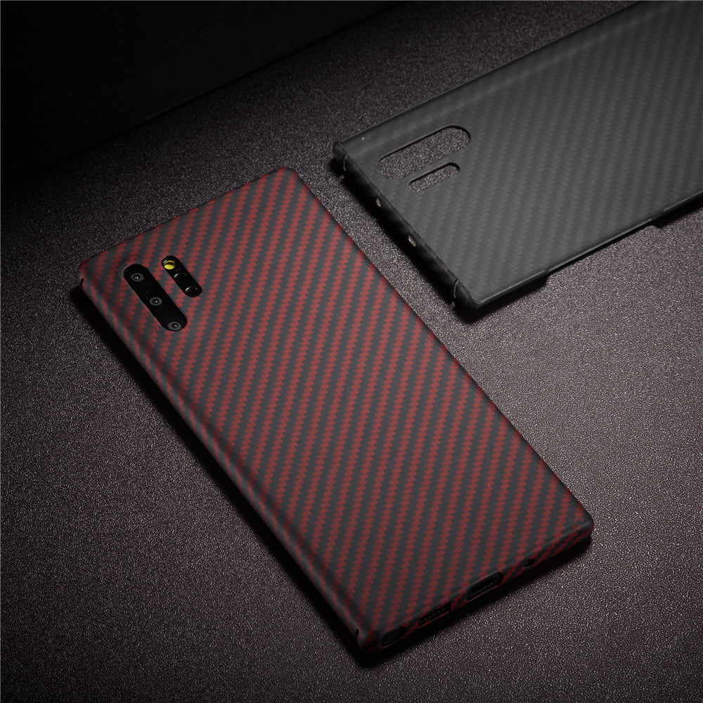 Oatsbasf Luxury Pure Carbon Fiber Case for Samsung Galaxy Note Series Smartphones